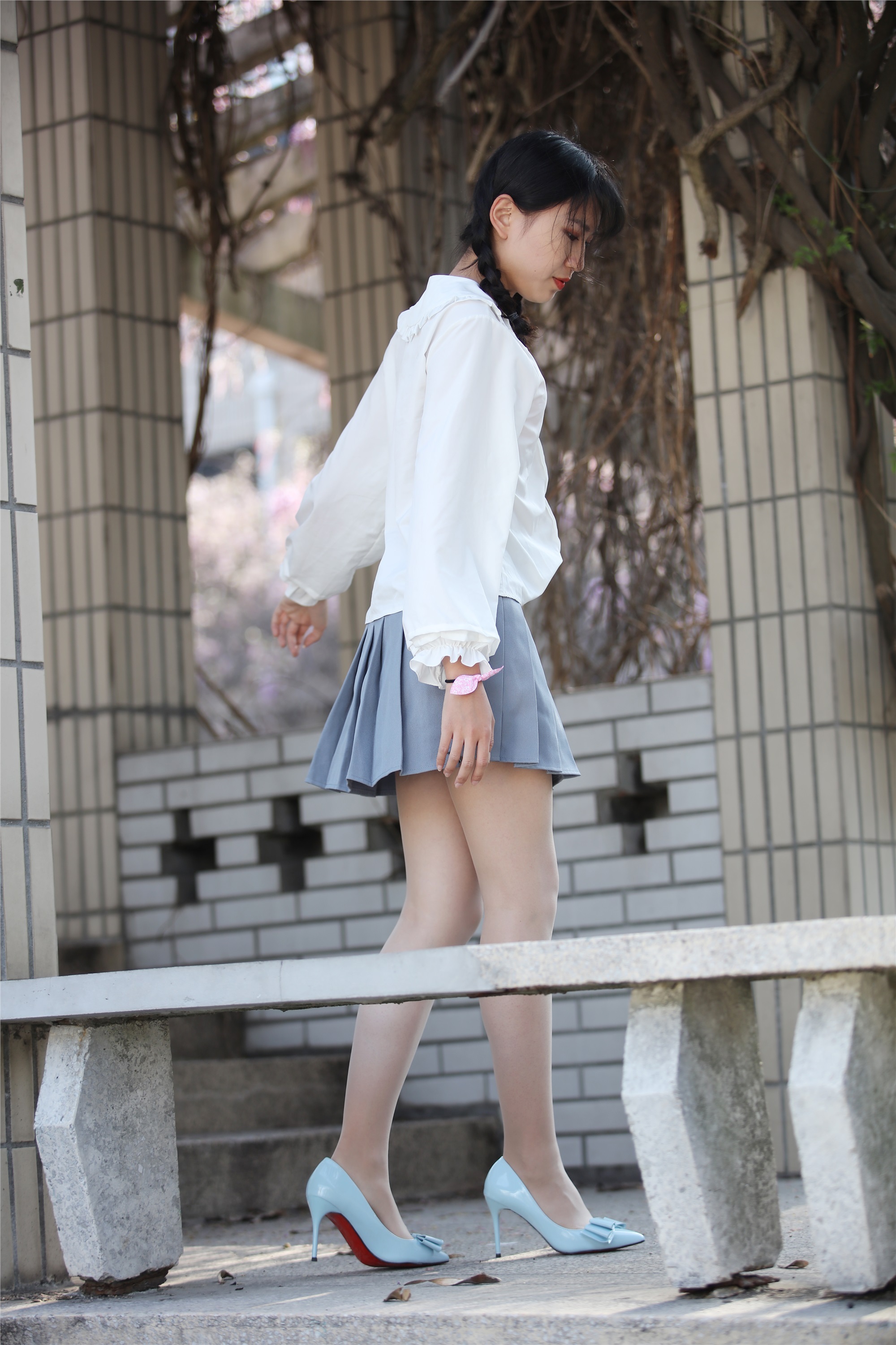 奈丝写真 NO.049 小橙子-清纯呆萌的学妹